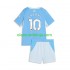 Camisola Manchester City Rayan Cherki 10 Criança Equipamento Primeiro 2026-2027 Manga Curta